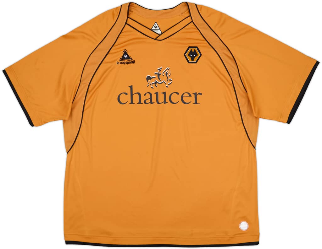 2006-08 Wolves Home Shirt - 8/10 - (XL)