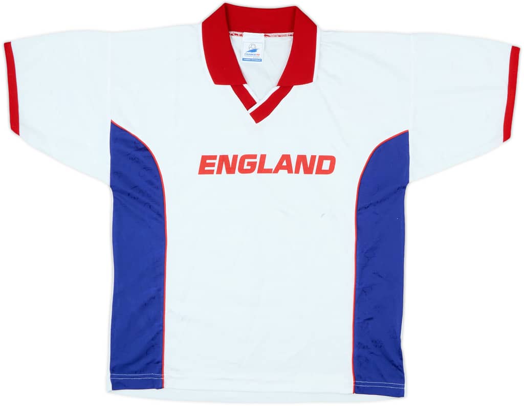 1998 England 'World Cup' Training/Leisure Shirt - 8/10 - (M/L)
