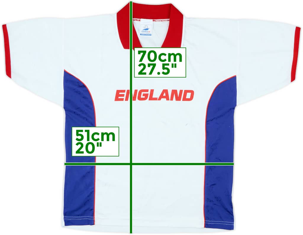 1998 England 'World Cup' Training/Leisure Shirt - 8/10 - (M/L)