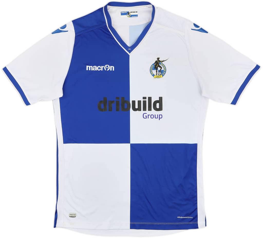 2016-17 Bristol Rovers Home Shirt - 7/10 - (XXL)