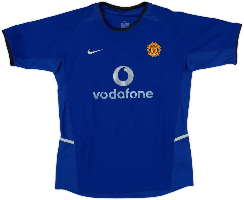 2002-03 Manchester United Third Shirt - 8/10 - (L.Boys)
