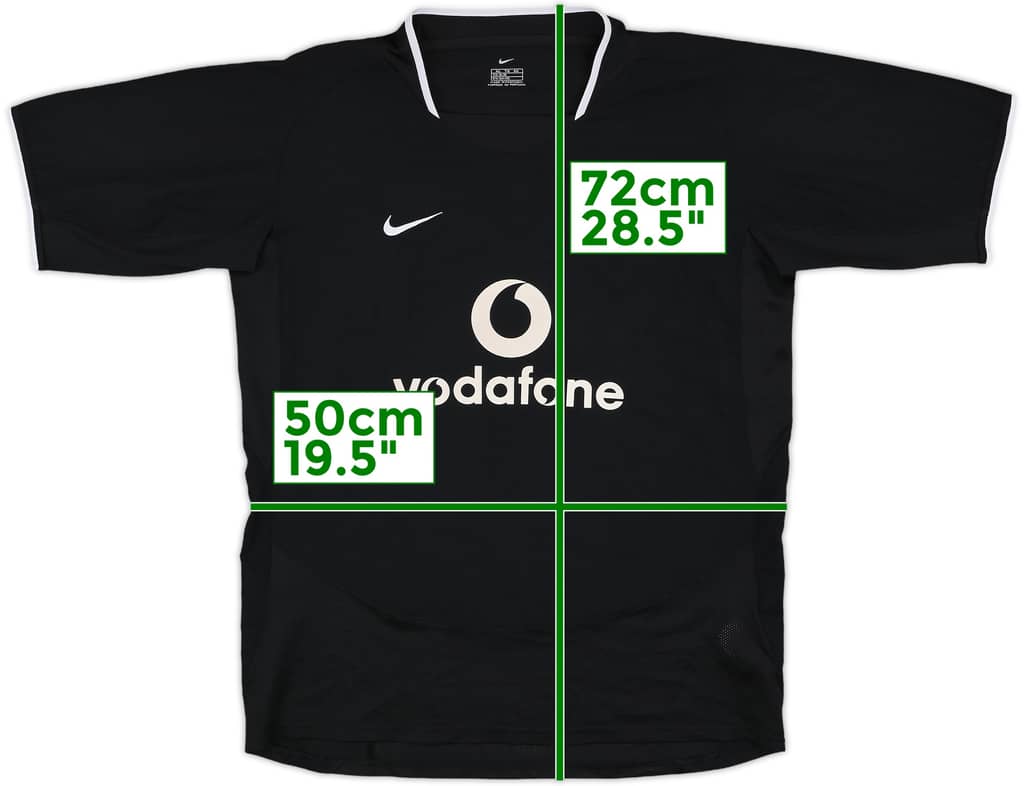 2003-05 Manchester United Away Shirt - 8/10 - (XL.Boys)