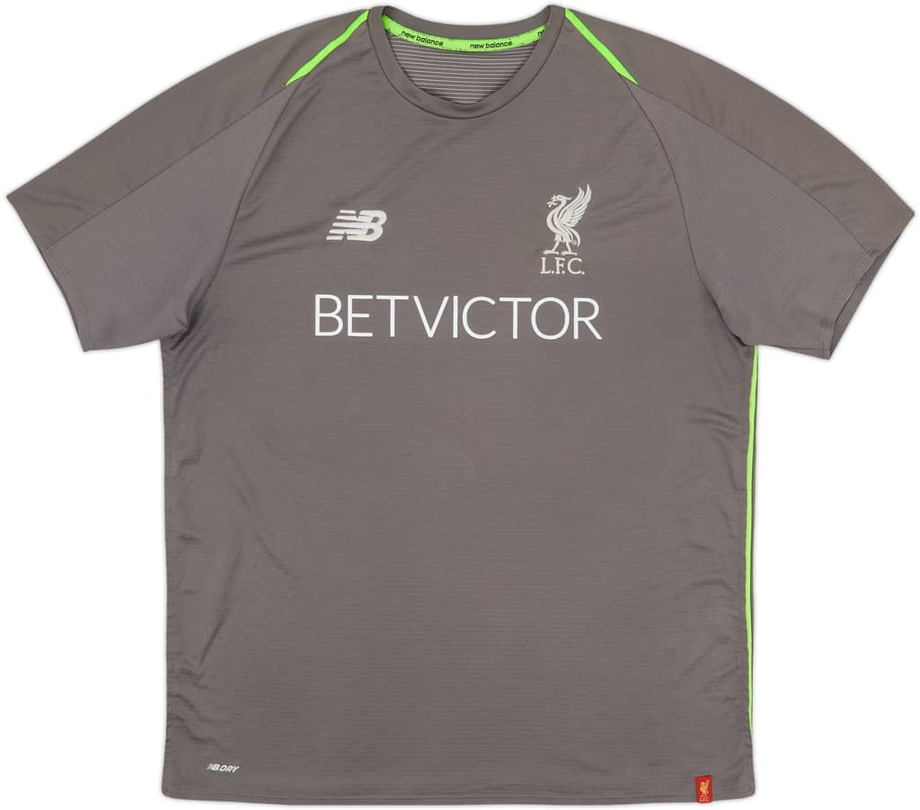 2018-19 Liverpool New Balance Training Shirt - 8/10 - (L)