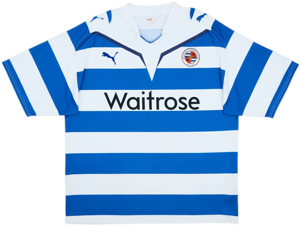 2009-10 Reading Home Shirt - 9/10 - (XL)
