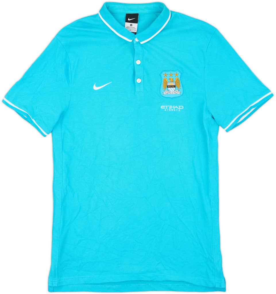 2015-16 Manchester City Nike Polo Shirt - 9/10 - (M)