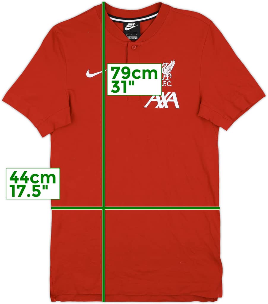 2020-21 Liverpool Nike Polo Shirt - 9/10 - (S)