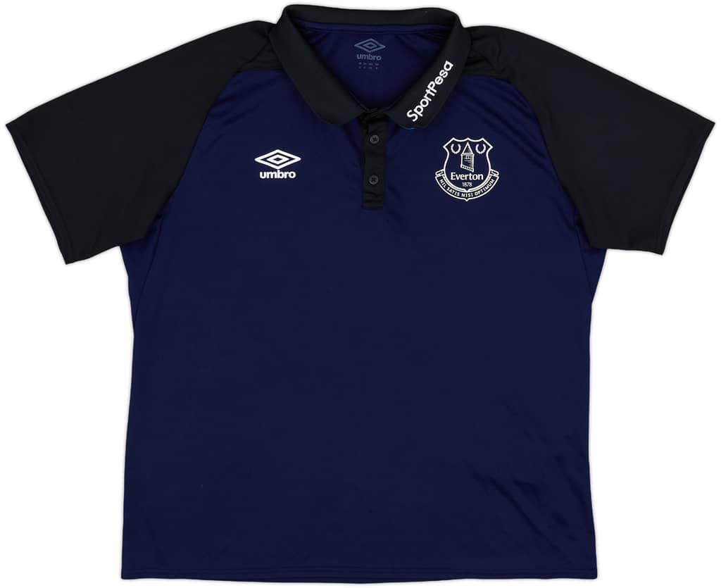 2016-17 Everton Umbro Polo Shirt - 6/10 - (XL)