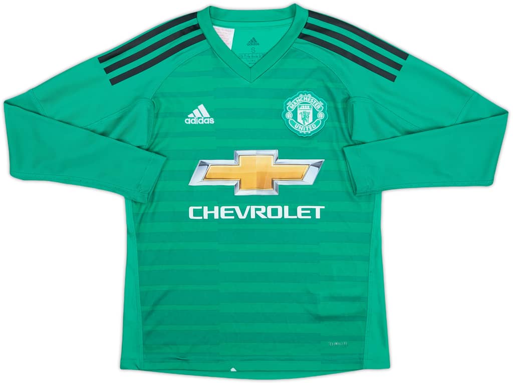 2016-17 Manchester United GK Shirt - 9/10 - (S.Boys)