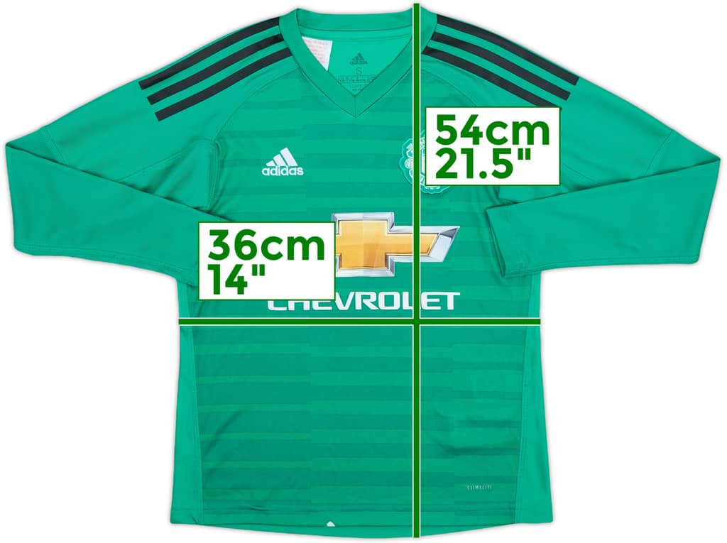 2016-17 Manchester United GK Shirt - 9/10 - (S.Boys)
