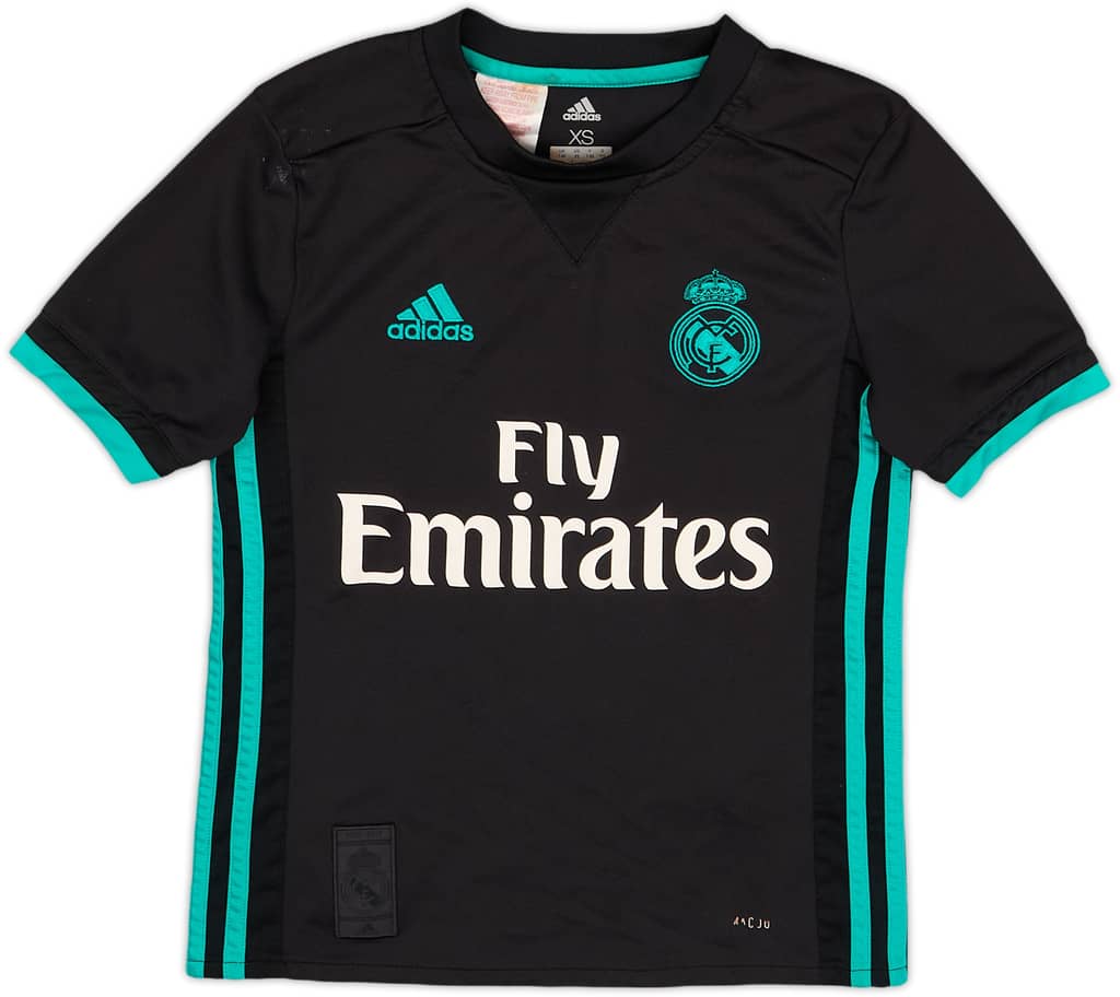 2017-18 Real Madrid Away Shirt - 6/10 - (XS.Boys)