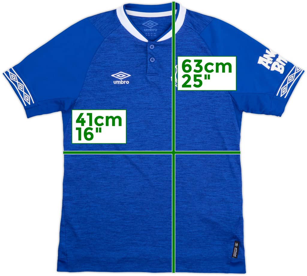 2018-19 Everton Home Shirt - 9/10 - (XL.Boys)
