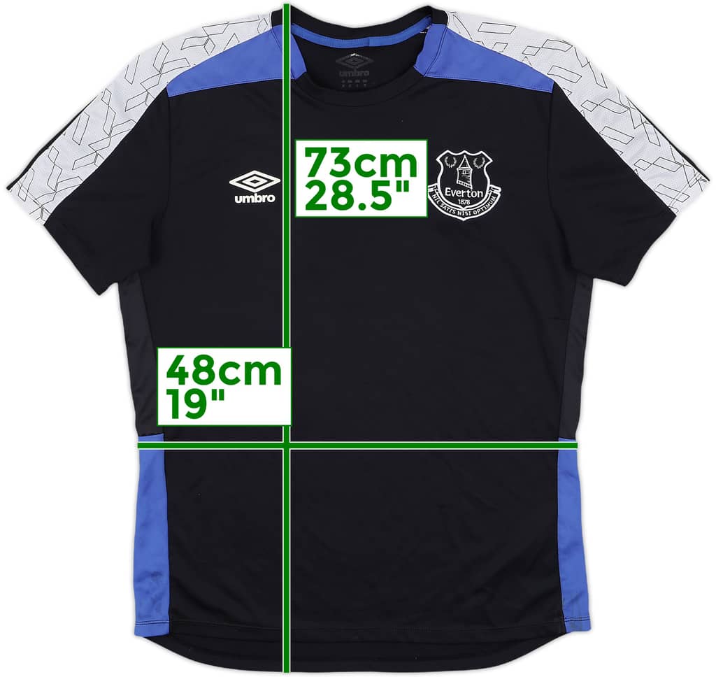 2017-18 Everton Umbro Training Shirt - 8/10 - (M)
