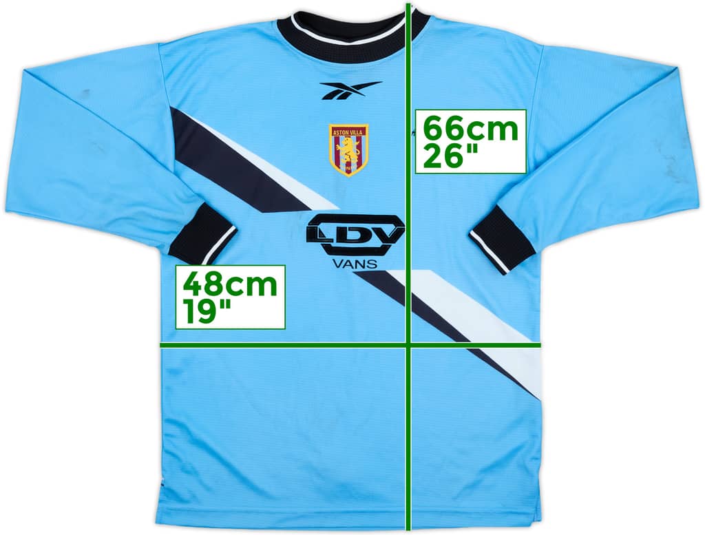 1999-00 Aston Villa GK Shirt - 6/10 - (L.Boys)