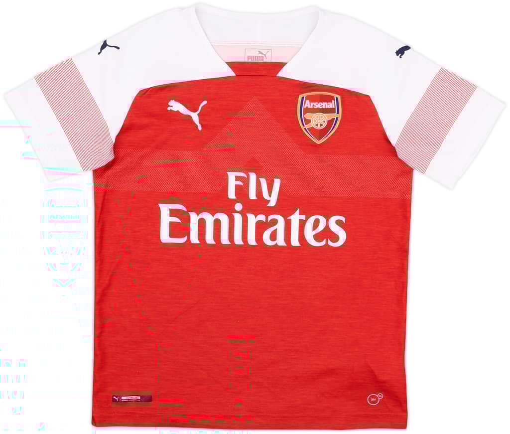 2018-19 Arsenal Home Shirt - 8/10 - (L.Boys)