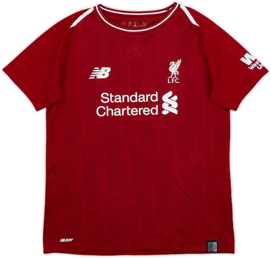 2018-19 Liverpool Home Shirt - 8/10 - (6-7 Years)