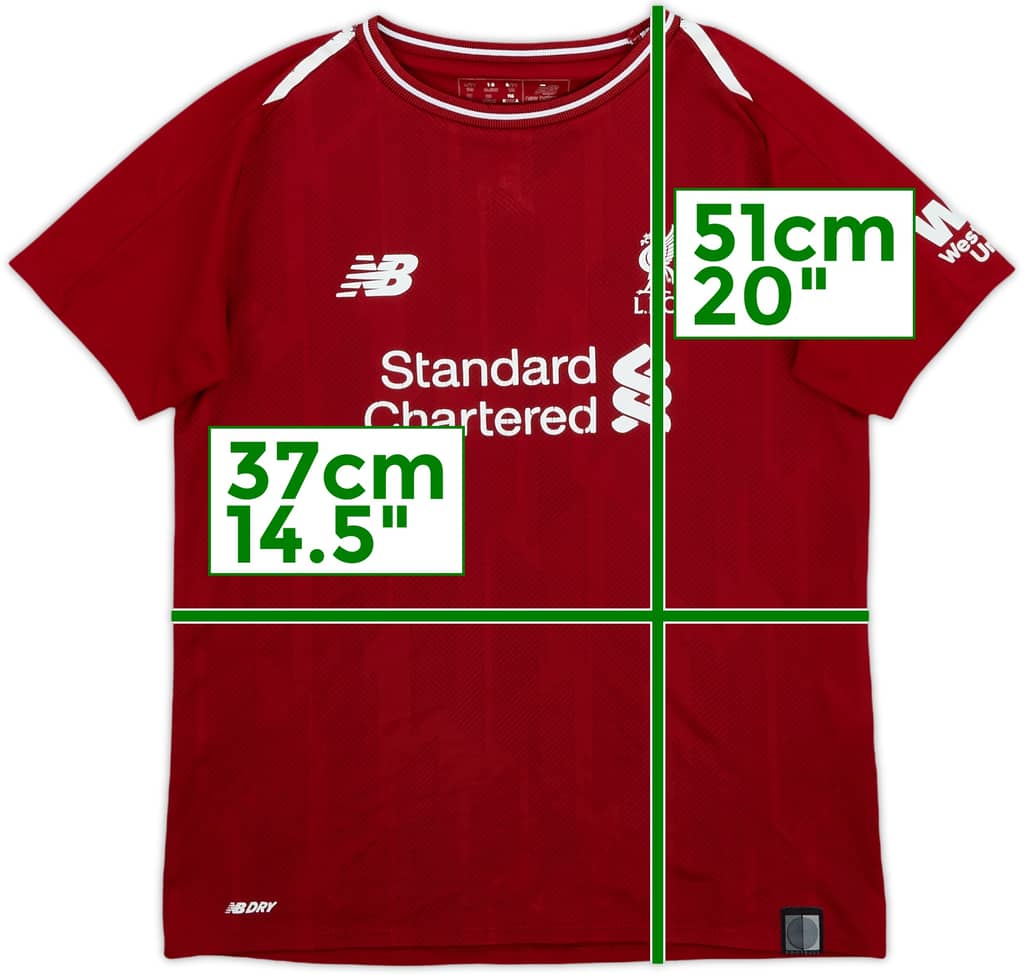 2018-19 Liverpool Home Shirt - 8/10 - (6-7 Years)
