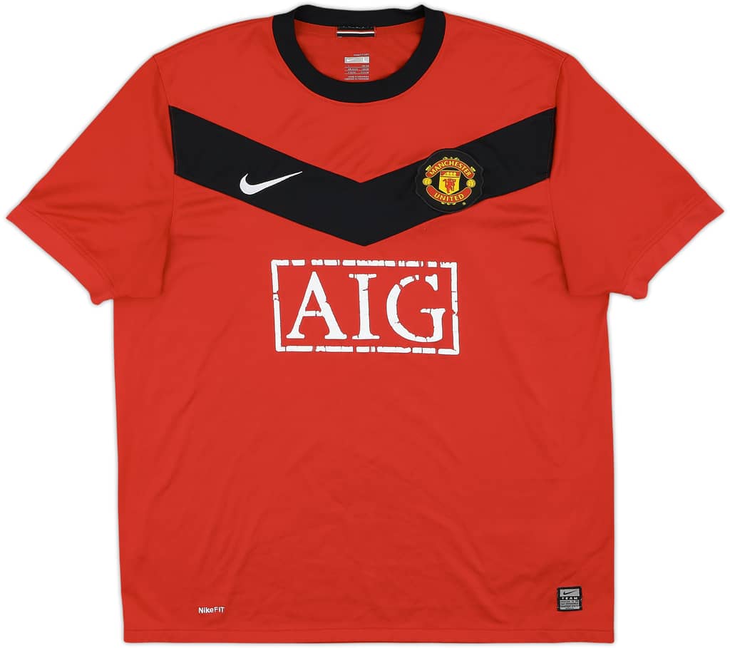 2009-10 Manchester United Home Shirt - 5/10 - (L)