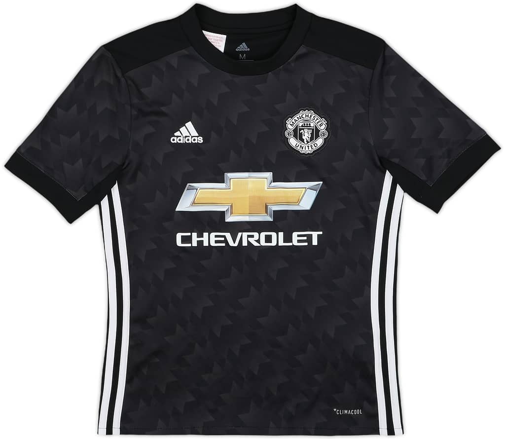 2017-18 Manchester United Away Shirt - 10/10 - (M.Boys)