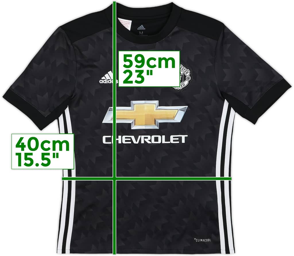 2017-18 Manchester United Away Shirt - 10/10 - (M.Boys)