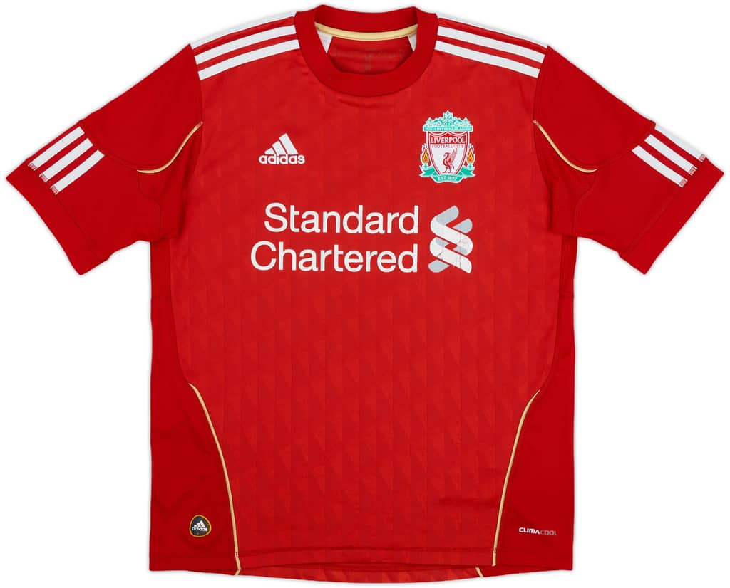 2010-12 Liverpool Home Shirt - 6/10 - (L.Boys)