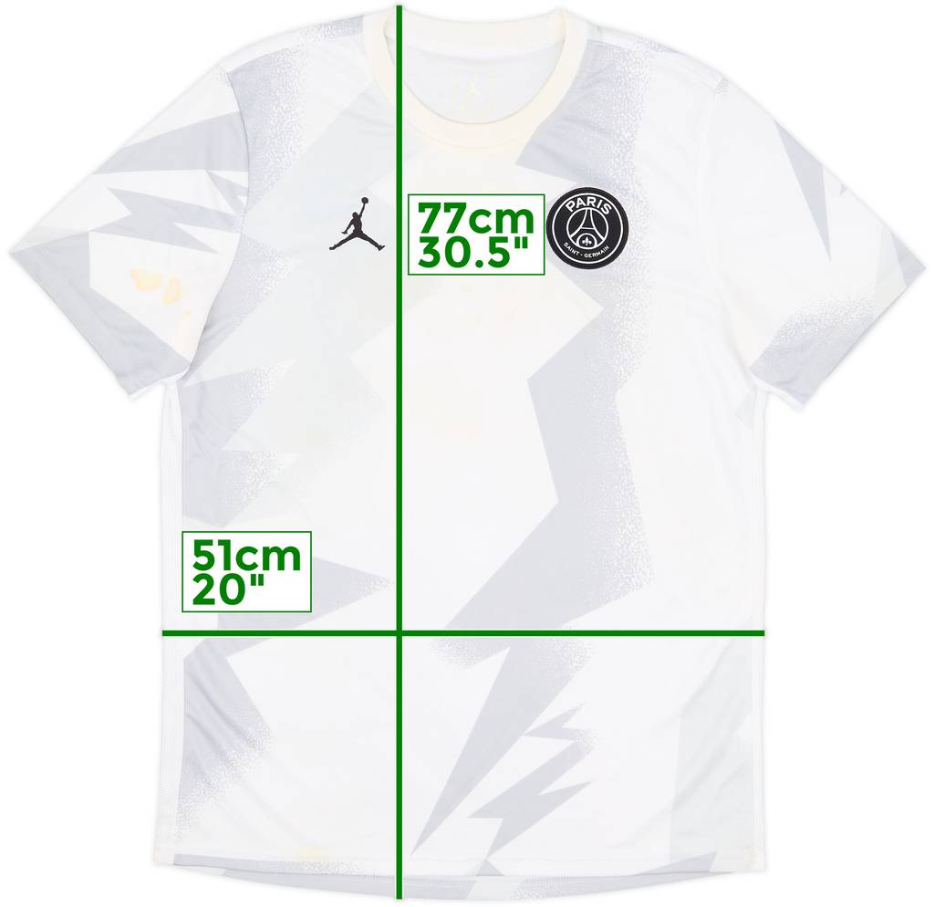 2020-21 Paris Saint-Germain Nike Jordan Training Shirt - 5/10 - (L)
