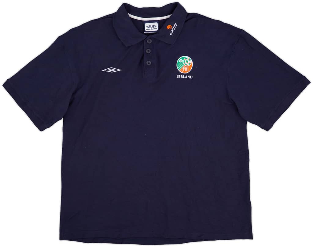 2002 Ireland Umbro Polo Shirt - 8/10 - (XXL)