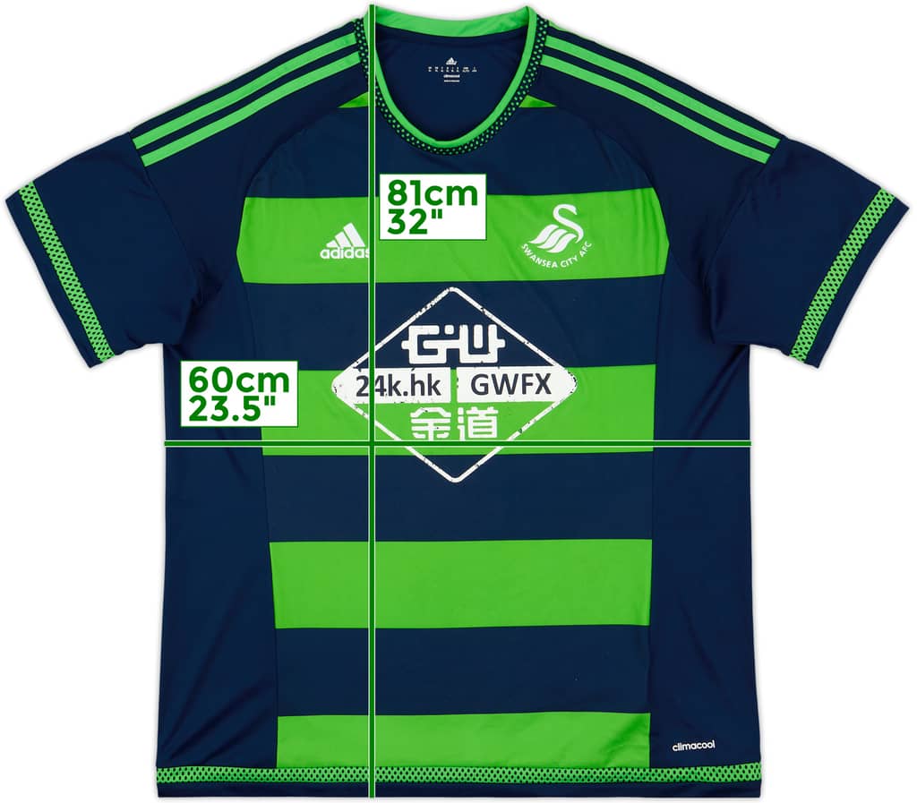 2015-16 Swansea Away Shirt - 5/10 - (XL)