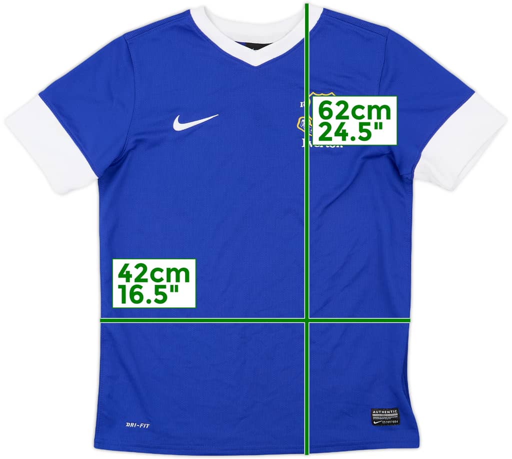2012-13 Everton Home Shirt - 9/10 - (L.Boys)