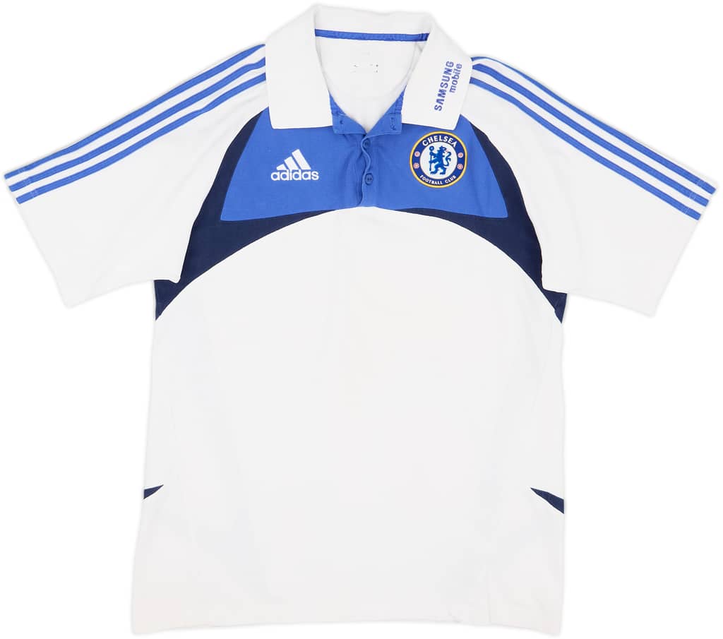 2007-08 Chelsea adidas Polo Shirt - 8/10 - (M)