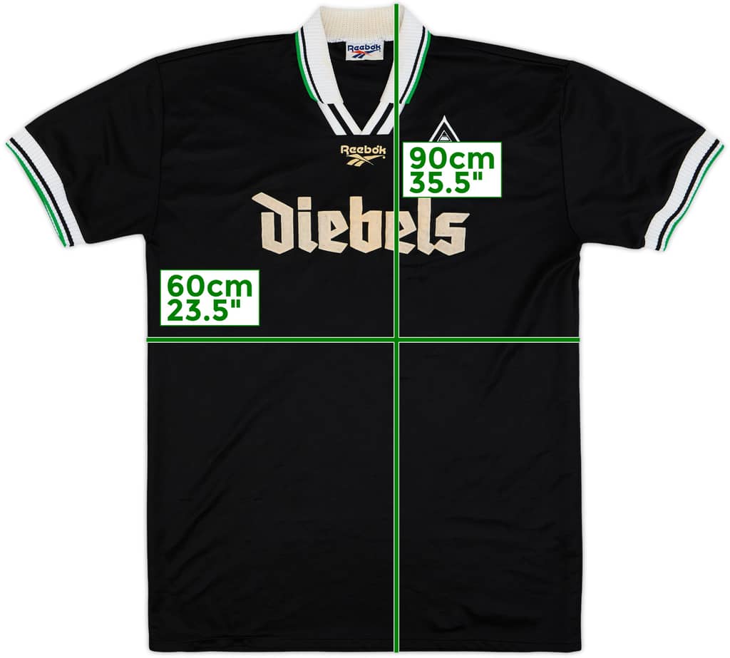 1996-97 Borussia Monchengladbach Away Shirt - 6/10 - (XXL)