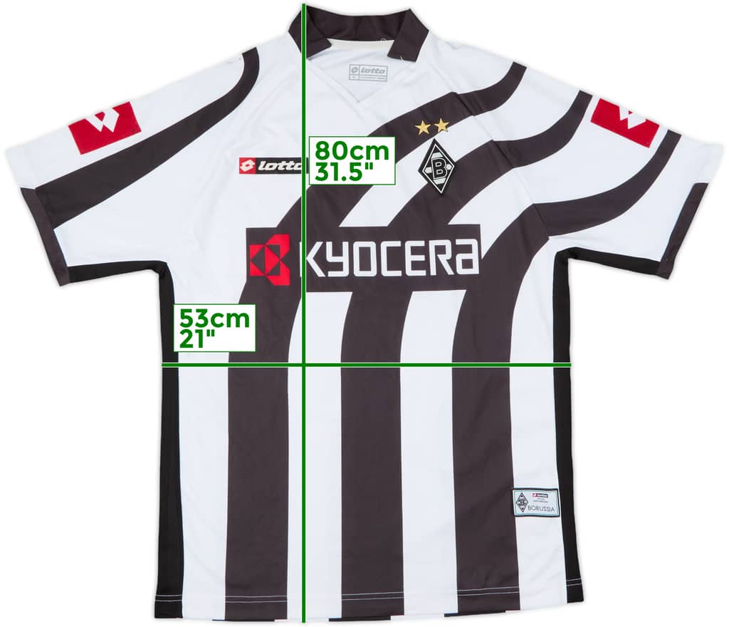 2006-07 Borussia Monchengladbach Home Shirt - 7/10 - (XL)