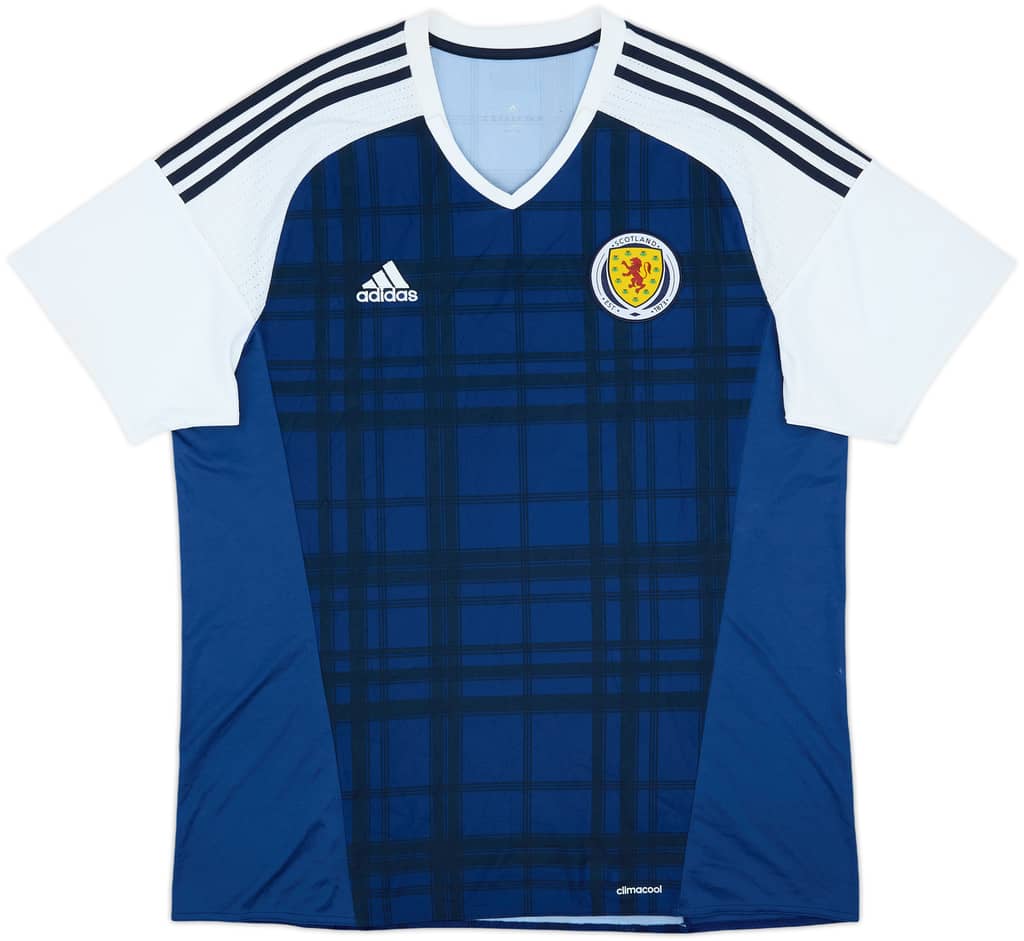 2016-17 Scotland Home Shirt - 9/10 - (XL)