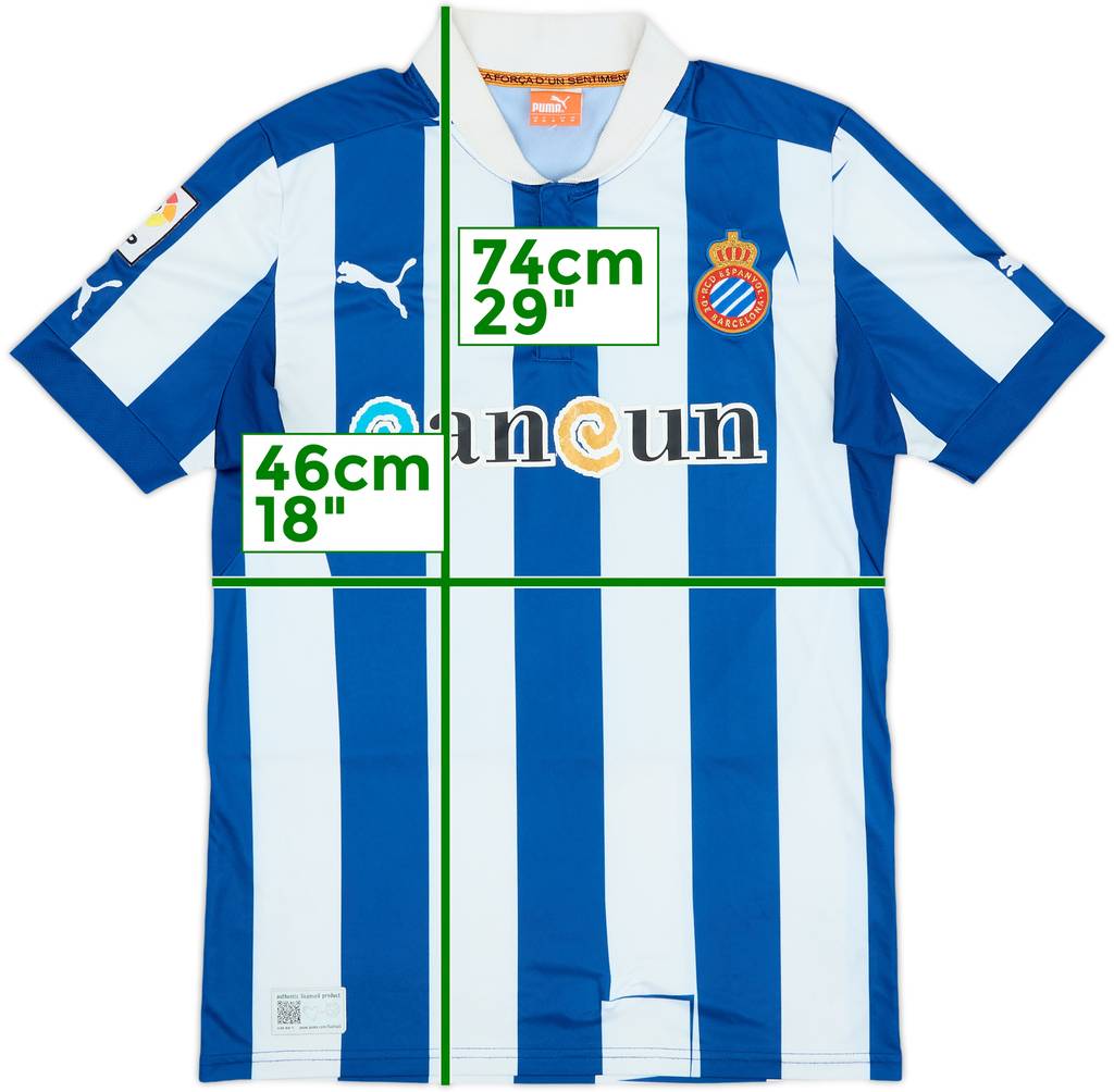 2012-13 Espanyol Home Shirt - 6/10 - (M)
