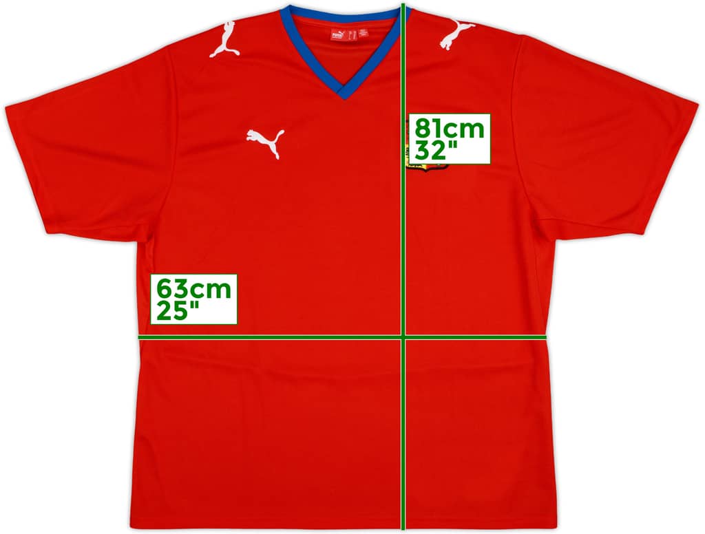 2008-09 Czech Republic Home Shirt - 10/10 - (XXL)