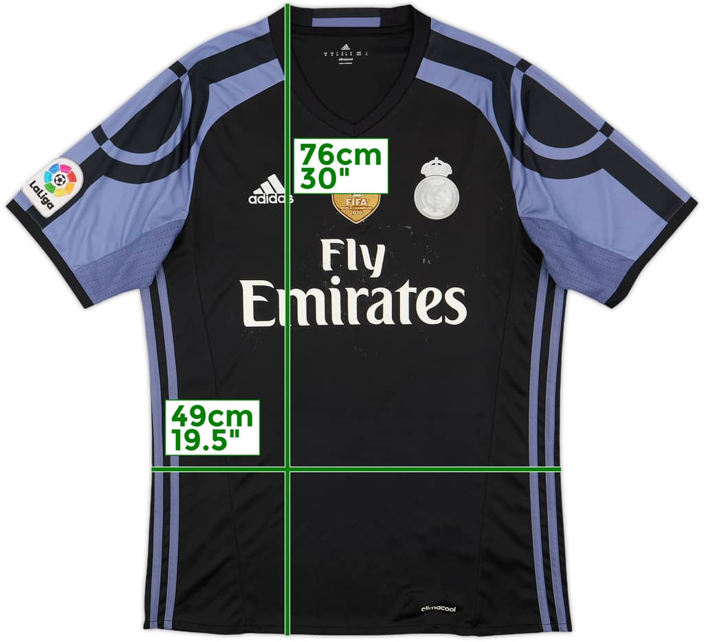 2016-17 Real Madrid Third Shirt - 5/10 - (M)