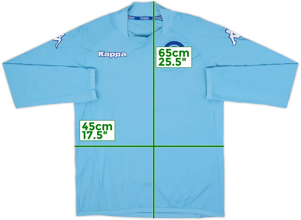 2004-05 Napoli Home L/S Shirt - 5/10 - (L)