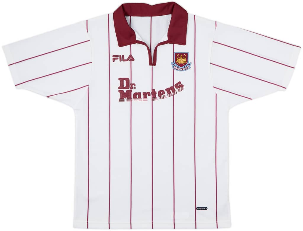 2002-03 West Ham Away Shirt - 8/10 - (XL.Boys)