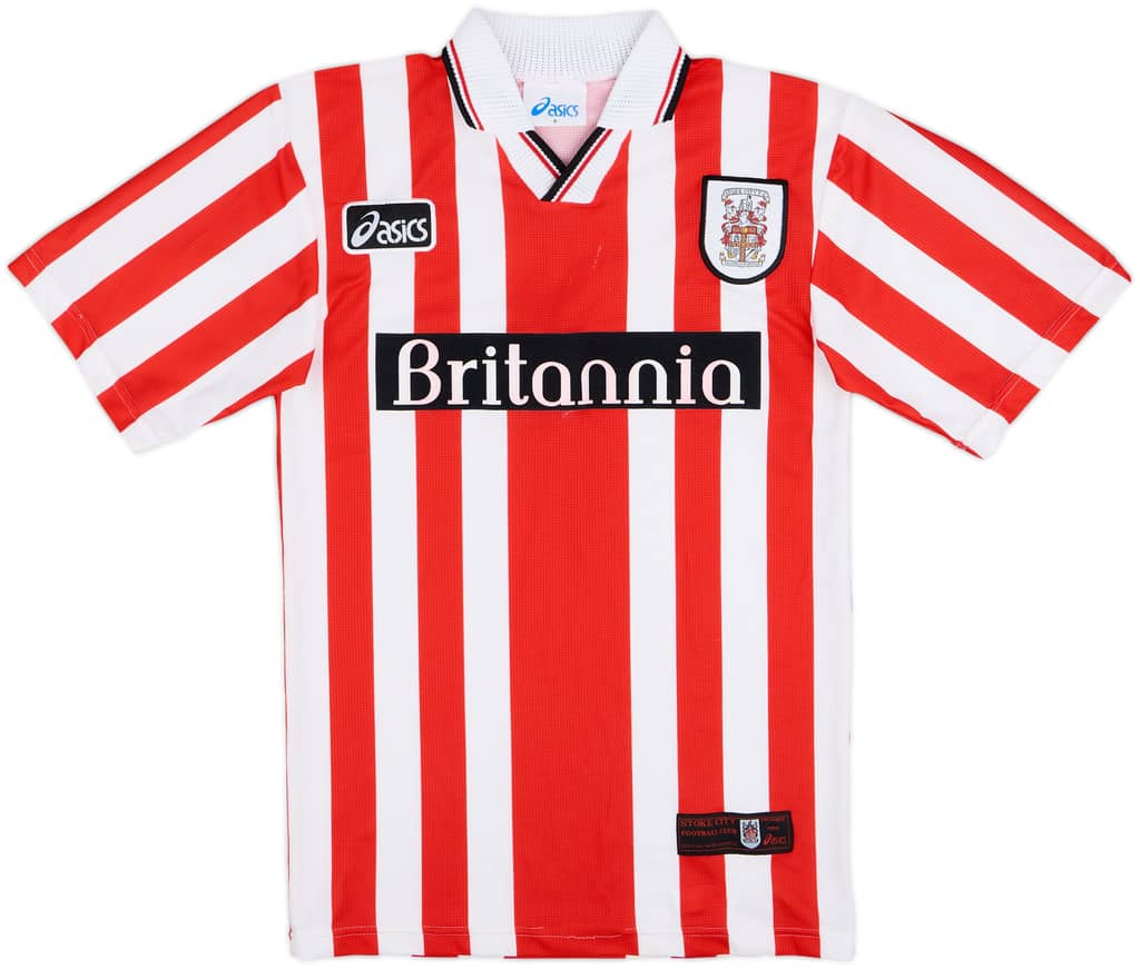 1997-98 Stoke City Home Shirt - 7/10 - (S)