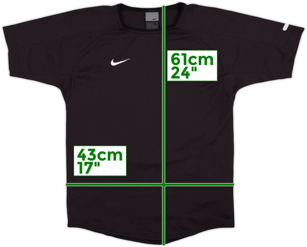 2002-03 Manchester United Nike Training Shirt - 10/10 - (L.Boys)