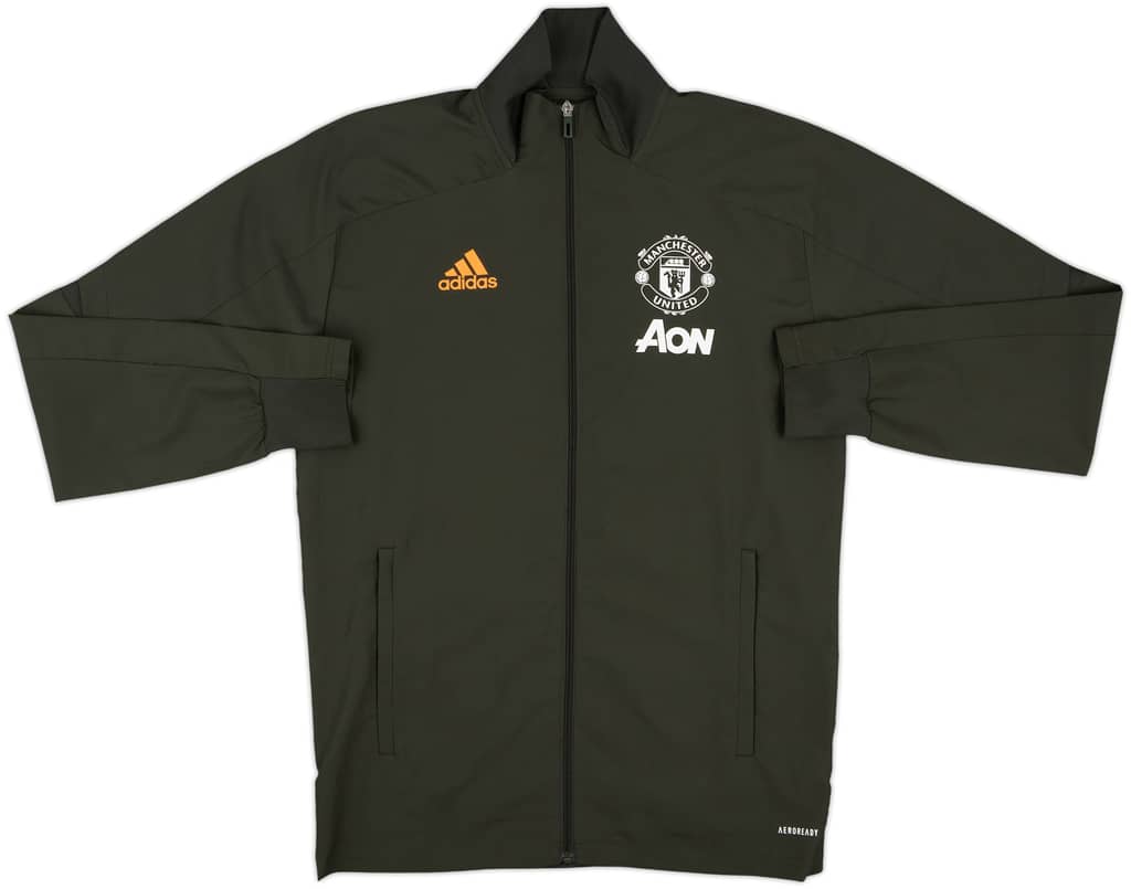 2020-21 Manchester United adidas Track Jacket - 10/10 - (S)