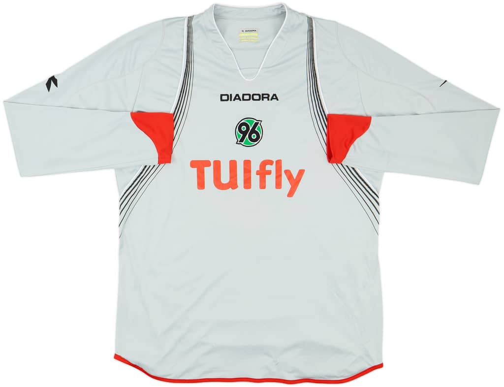 2007-08 Hannover Away L/S Shirt - 8/10 - (XL)
