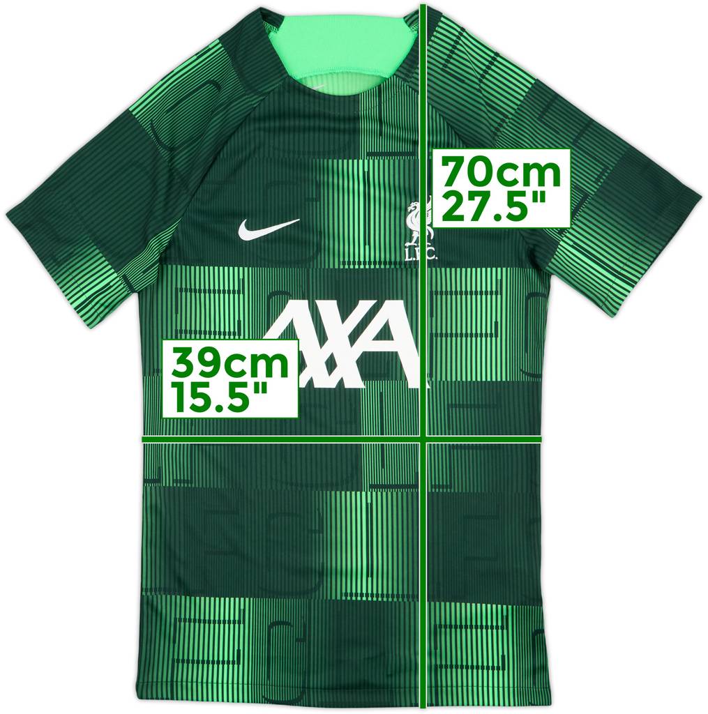 2023-24 Liverpool Nike Training Shirt - 9/10 - (XS)