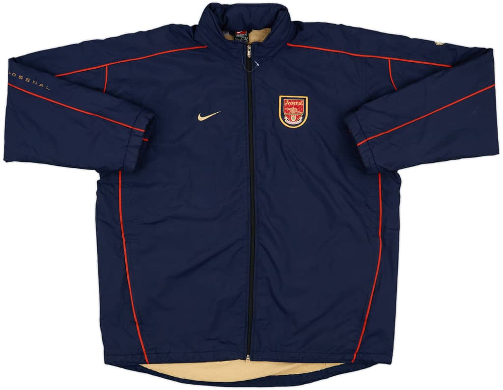 2001-02 Arsenal Nike Padded Bench Coat - 7/10 - (L)