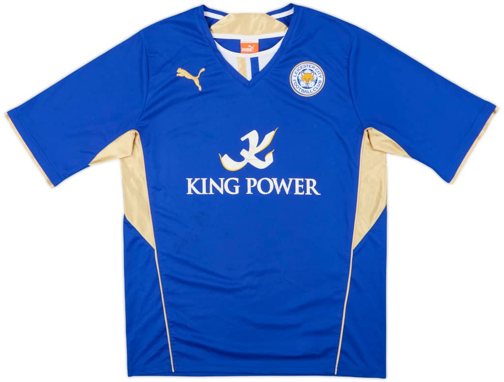 2013-14 Leicester Home Shirt - 5/10 - (L)