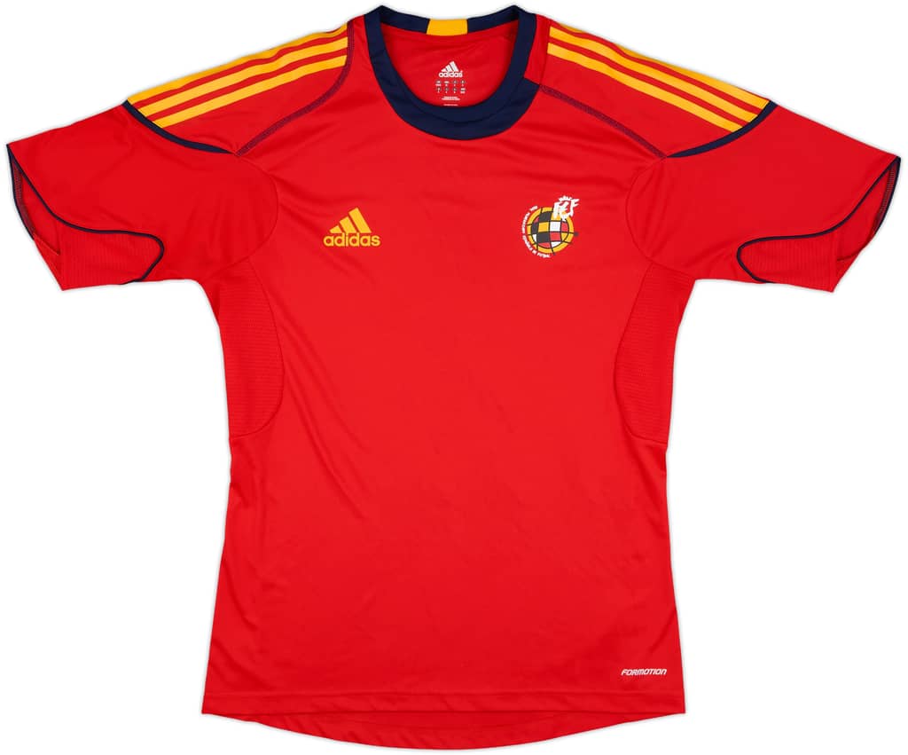 2010-11 Spain adidas Formotion Training Shirt - 8/10 - (M/L)