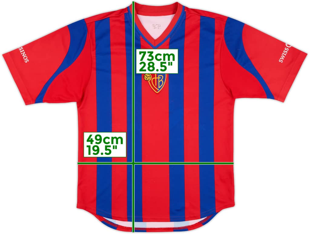 2000-02 FC Basel Home Shirt - 8/10 - (S)