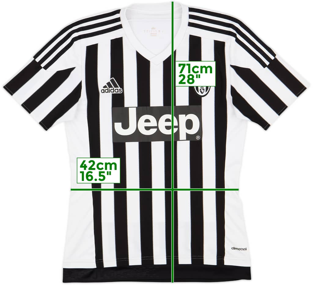 2015-16 Juventus Home Shirt - 8/10 - (S)