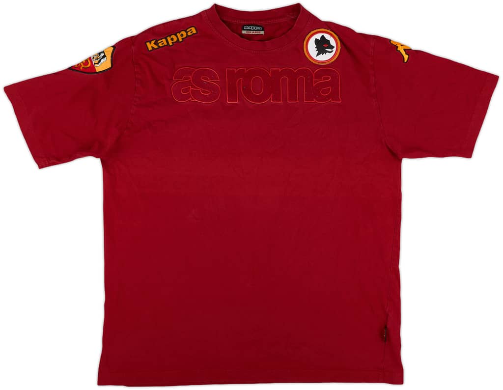 2011-12 Roma Kappa Cotton Tee - 7/10 - (XXL)