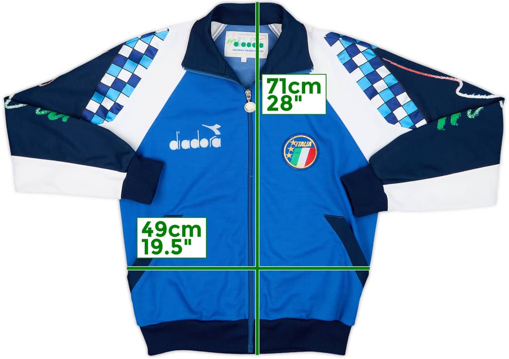 1990 Italy Diadora Track Jacket - 8/10 - (M)