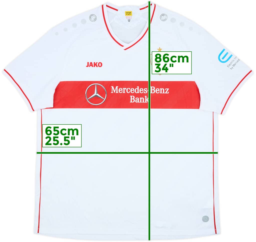 2020-21 Stuttgart Home Shirt - 8/10 - (3XL)